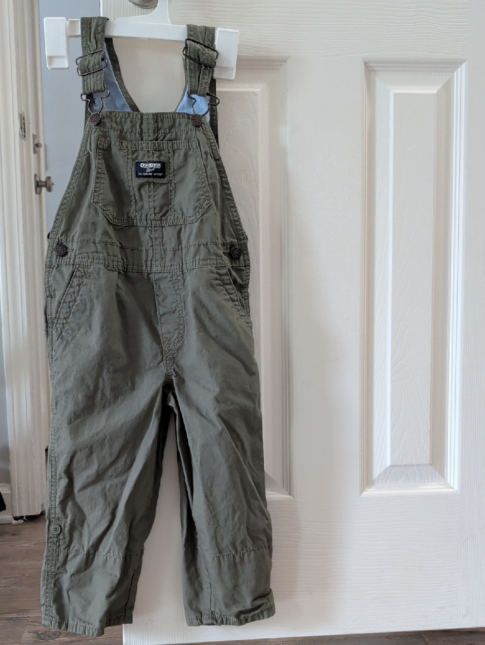 OshKosh B'gosh Olive Green Kids Overalls